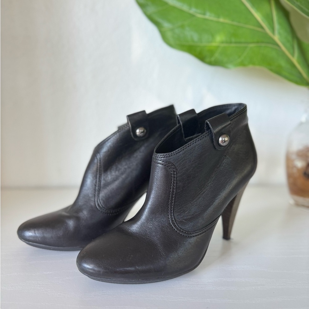 Coach Aliza Black Ankle Boots